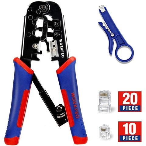 WORKPRO RJ45 Crimping Tool Kit