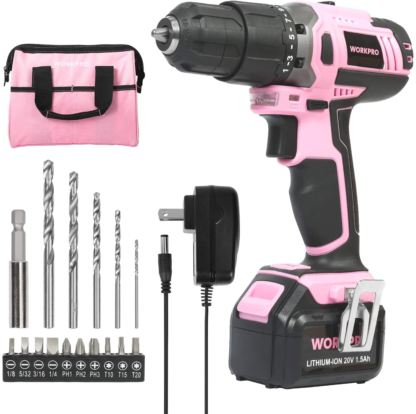WORKPRO W004532A Cordless Drill Driver