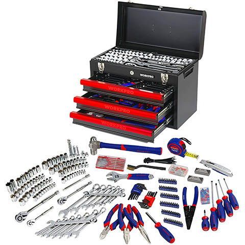 WORKPRO W009044A Mechanics Tool Set