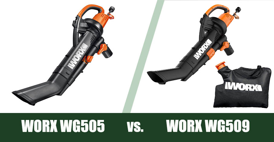 WORX WG505 vs WG509