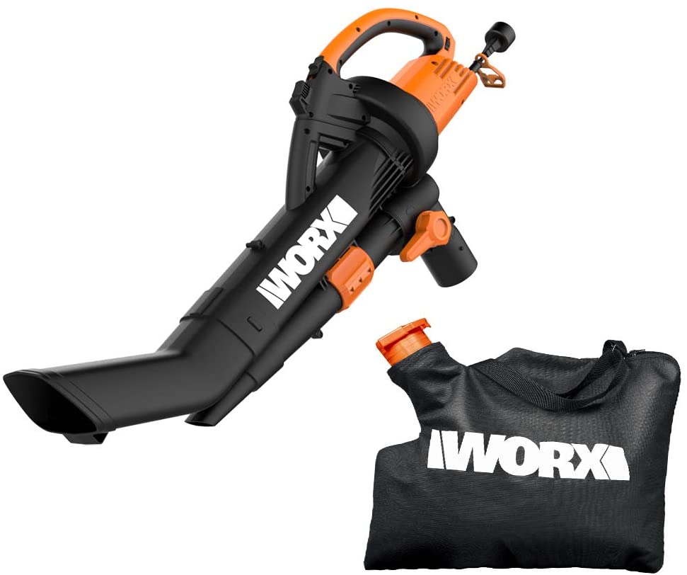 WORX WG509 TRIVAC 12 Amp 3-In-1 Electric Blower