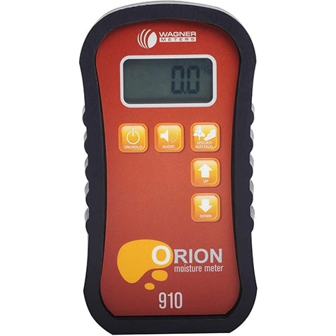 Wagner Meters Orion 910 Deep Depth Pinless Wood Moisture Meter Kit - Standard Calibrator