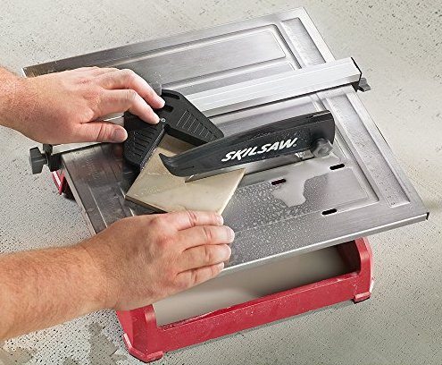 Wet tile saw