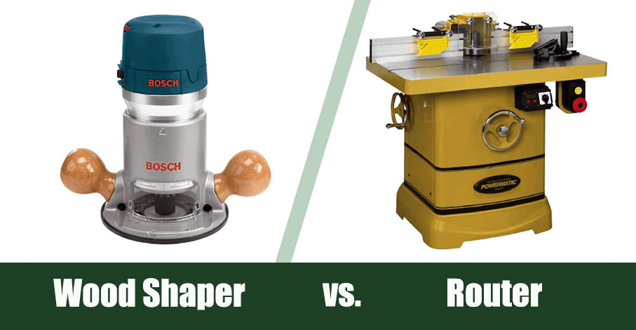 Wood Shaper vs Router