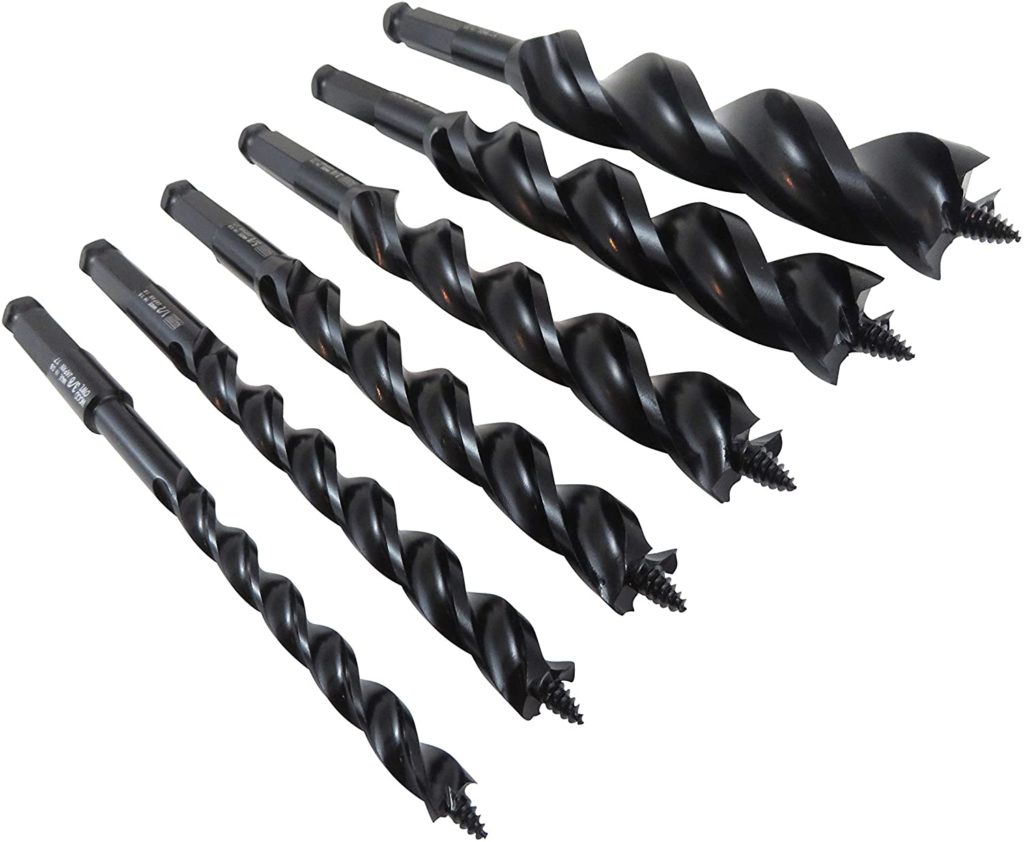 WoodOwl 6 Piece Set Auger Bit