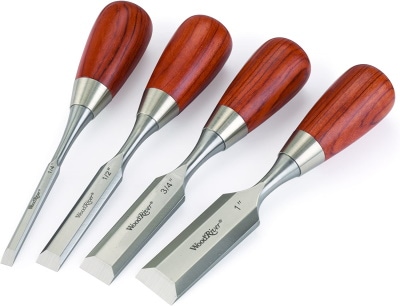 WoodRiver 4 Piece Butt Chisel Set