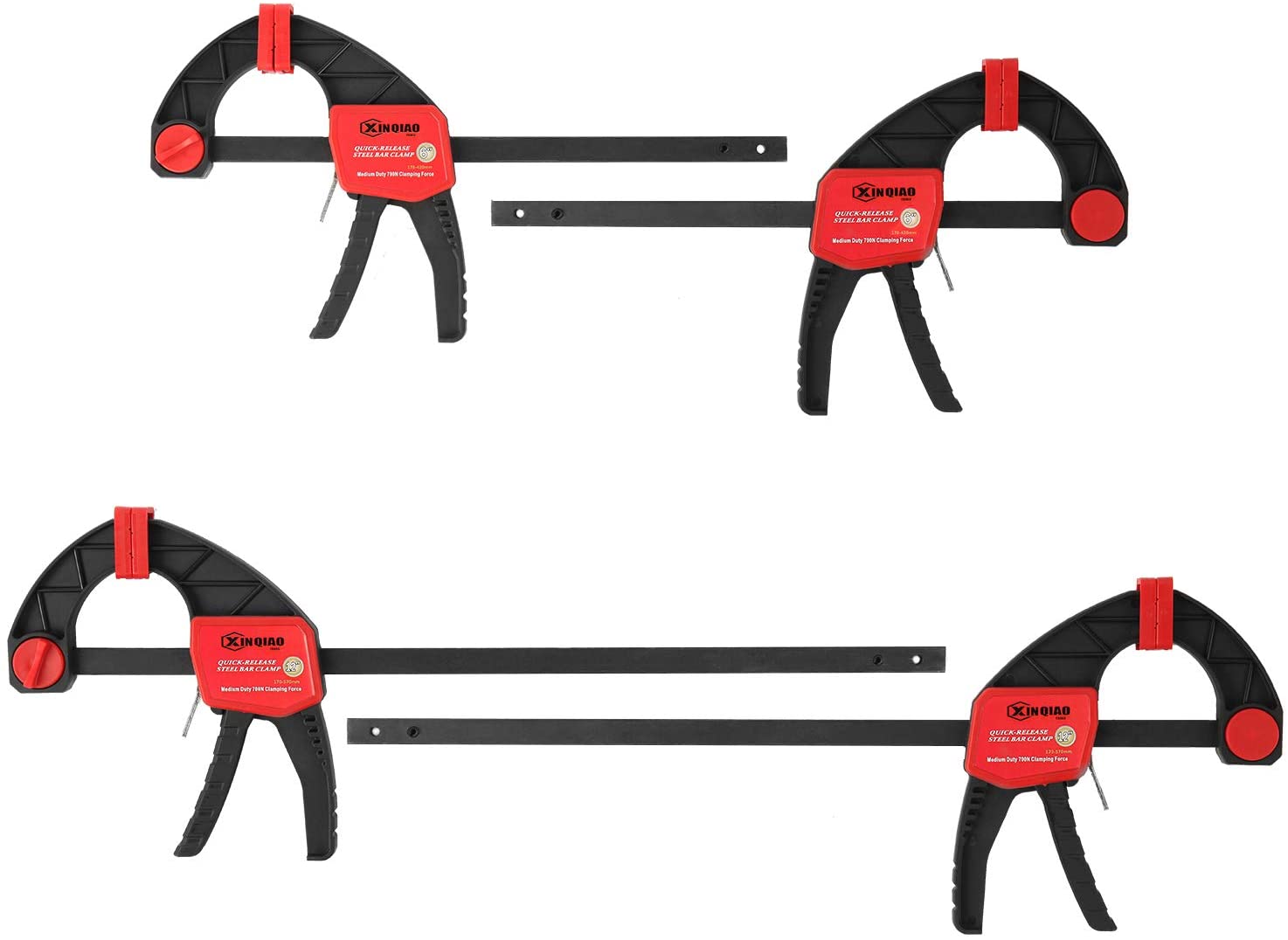 XINQIAO Quick-Grip Bar Clamps Set