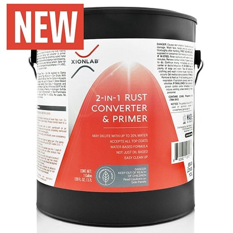 XIONLAB 2 In 1 Rust Converter & Metal Primer