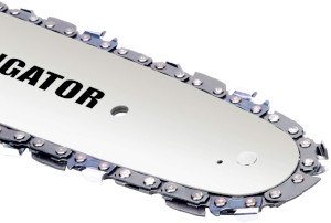 a chainsaw chain