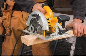 a circular saw