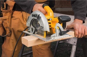a corded circular saw
