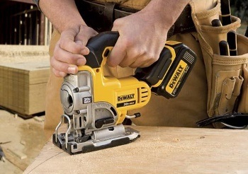 a cordless jigsaw