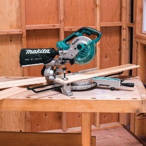 a cordless miter saw