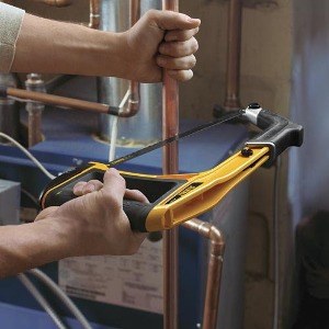 a hacksaw