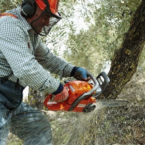 a husqvarna chainsaw