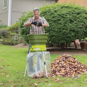 a leaf mulcher