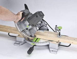 a miter saw