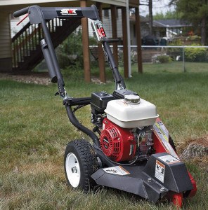 a stump grinder