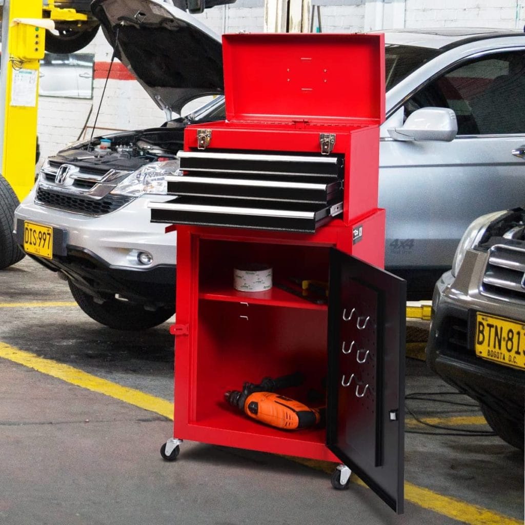 actual photo of Giantex TL30208 Mini Tool Chest