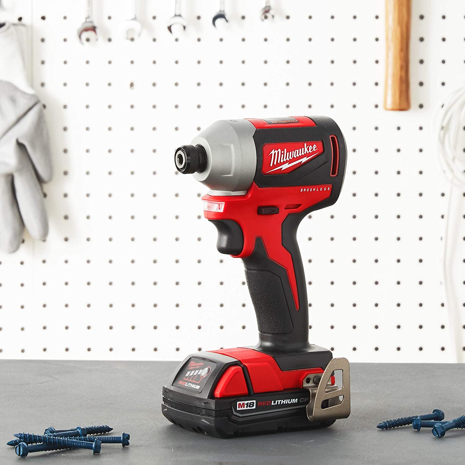 actual photo of Milwaukee M18 2850-20 Brushless Impact Driver