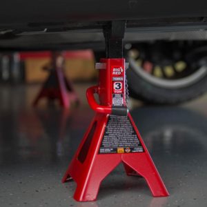 actual use of Big Red T43002A Torin Steel Jack Stands