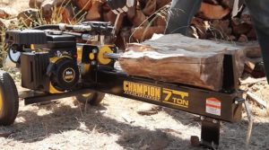 actual use of Champion 90720 Compact Horizontal Gas Log Splitter
