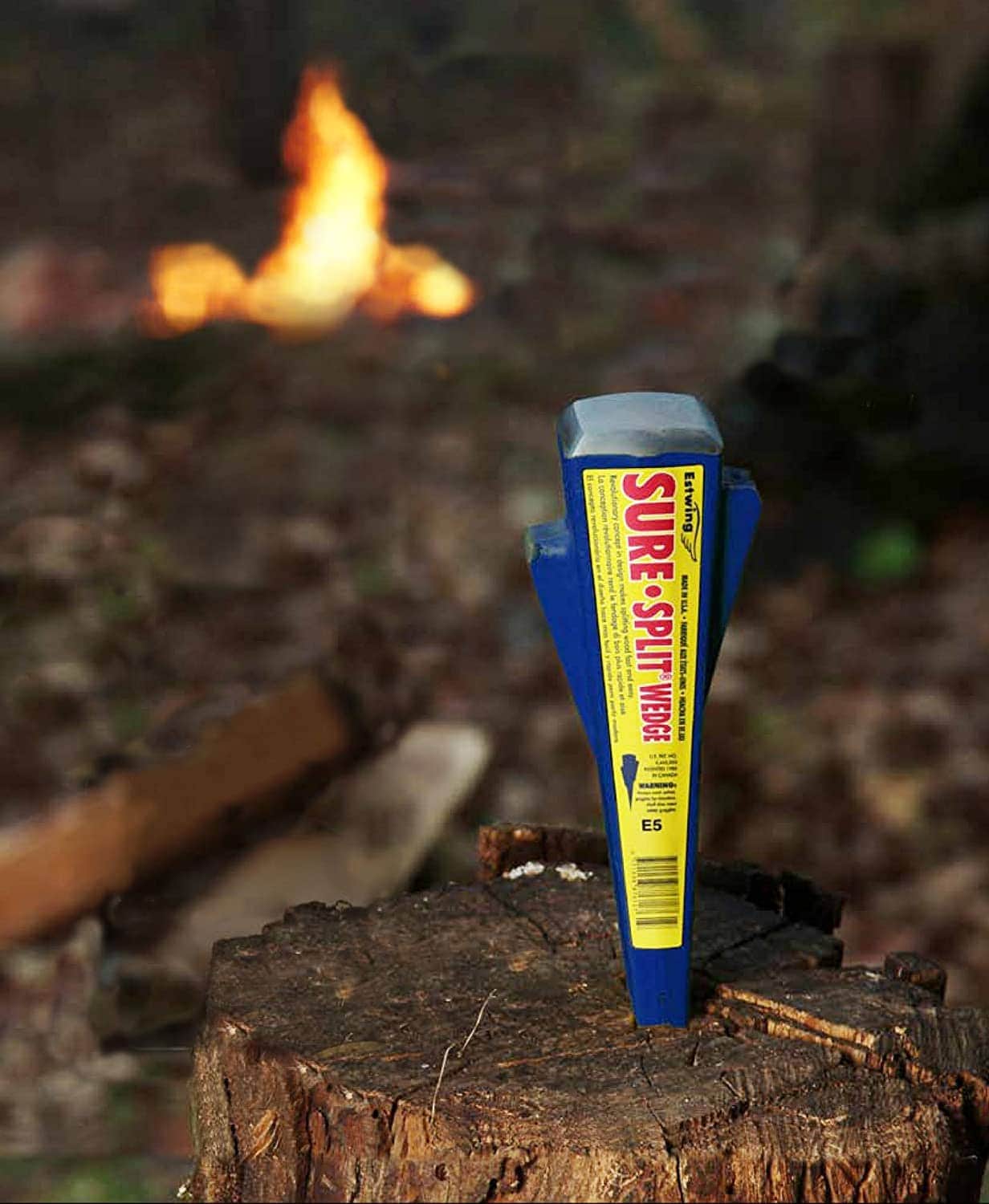 actual use of Estwing E-5 Sure Split Wedge