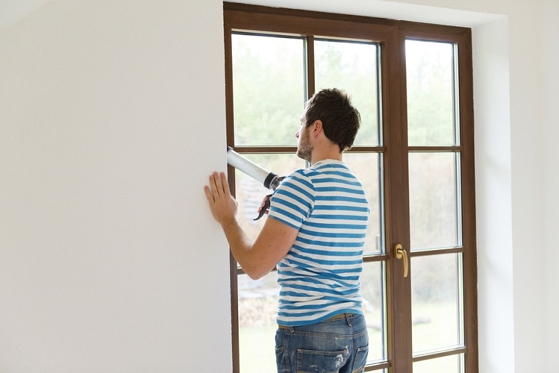 applying silicone sealant_Halfpoint_shutterstock