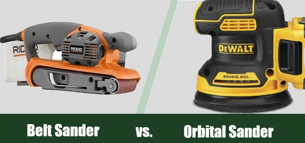 belt sander vs orbital sander featured