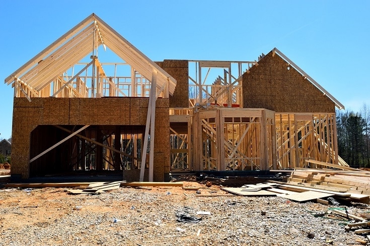 building a house