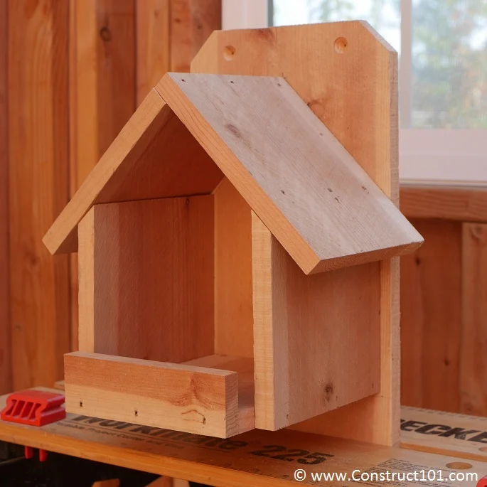 cardinal bird house plans