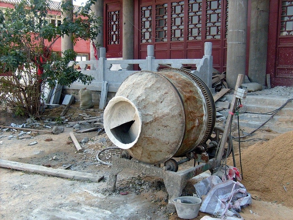 cement mixer