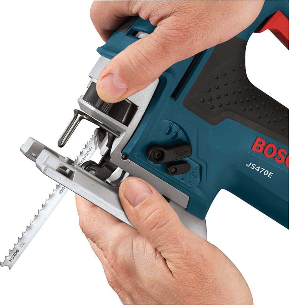 close up Bosch JS470E