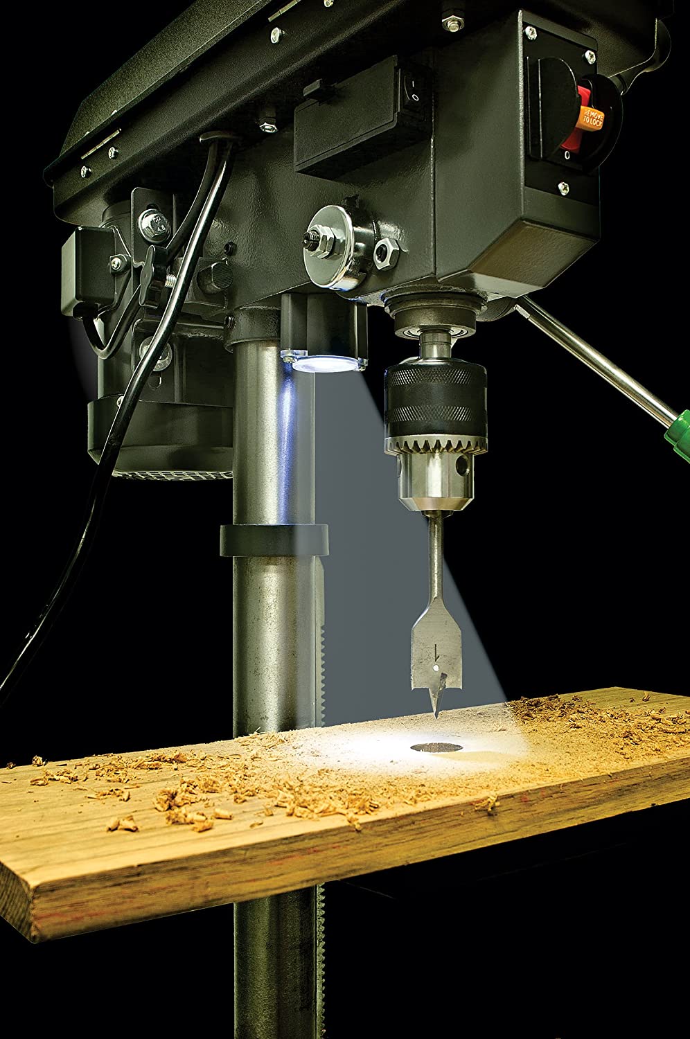 close up Genesis GDP1005A 5-Speed Drill Press