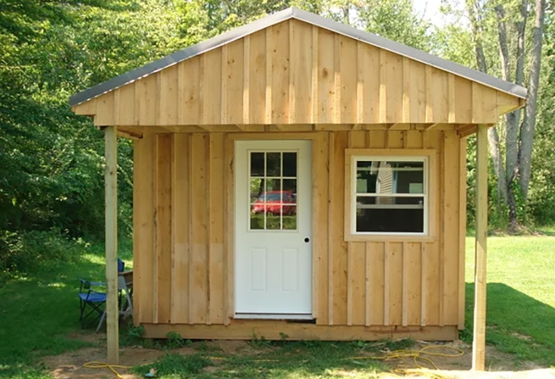 diy 12x20 cabin