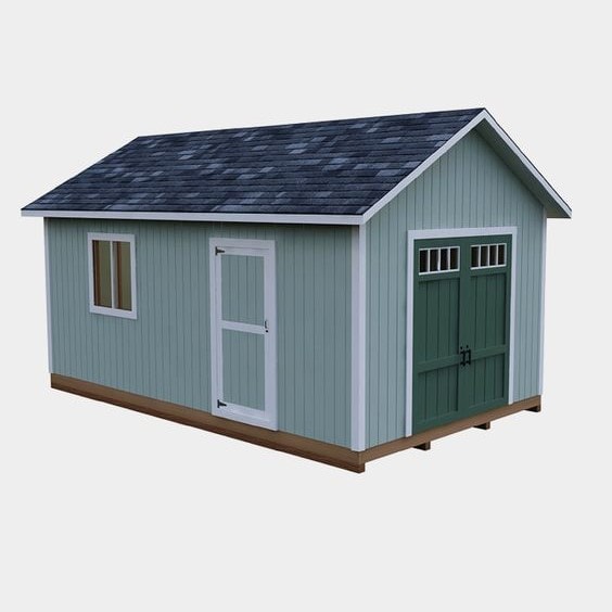 diy 12'x20' gable shed plan