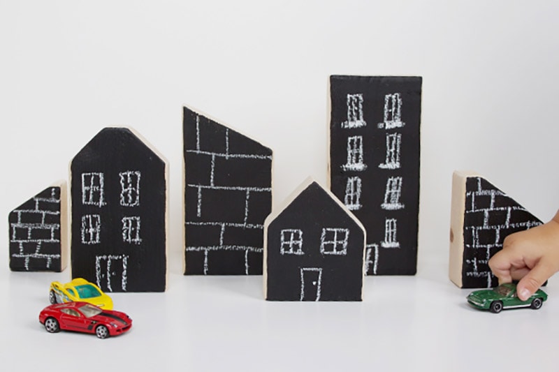 diy chalk city