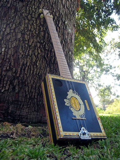 diy cigar box guitar