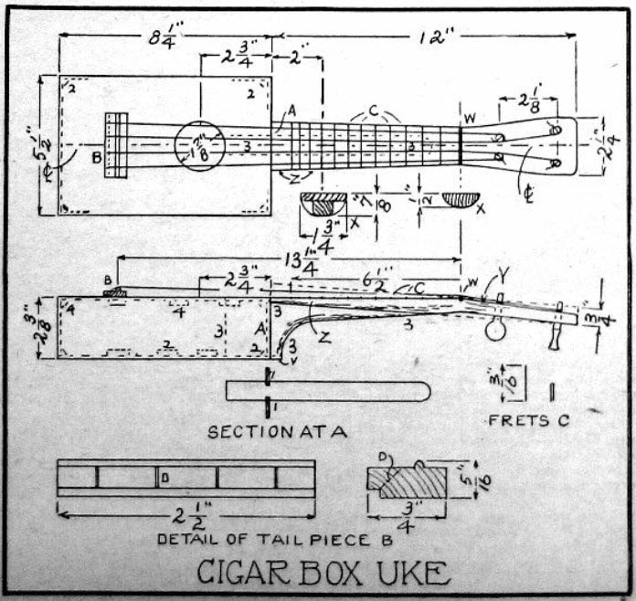 diy cigar box ukulele