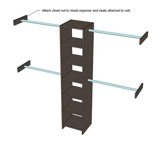 diy closet organizer