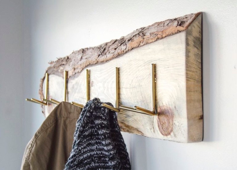 diy coat rack