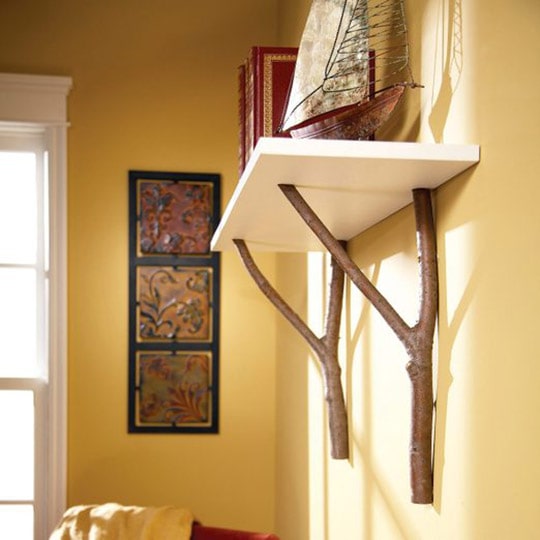 diy cottage shelf