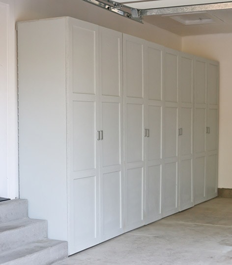 diy garage storage cabinets