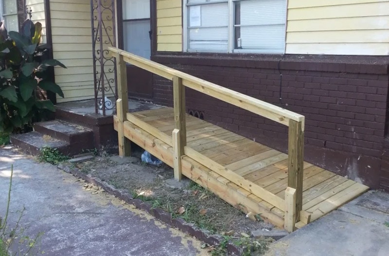 diy handicap ramp