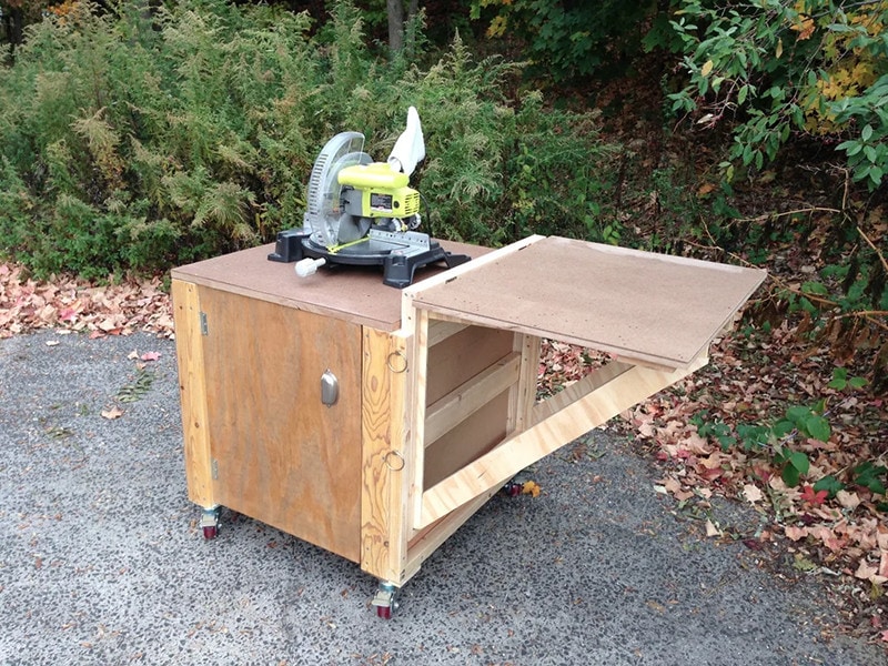 diy mobile workbench