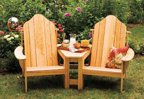 diy muskoka settee
