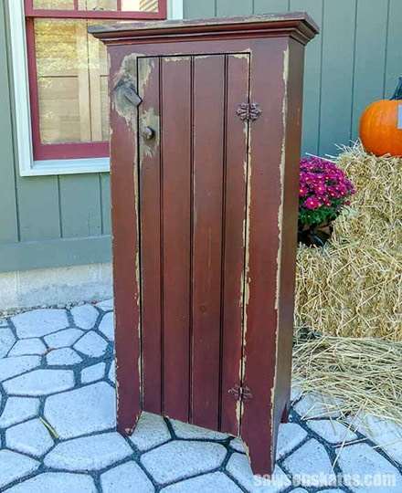 diy vintage style jelly cabinet