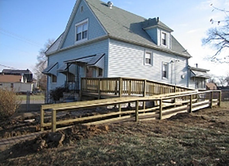 diy wheelchair ramp construction
