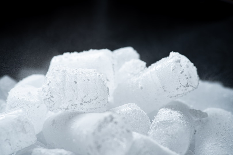 dry ice cubes