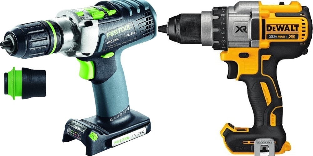 festool vs dewalt cordless drill